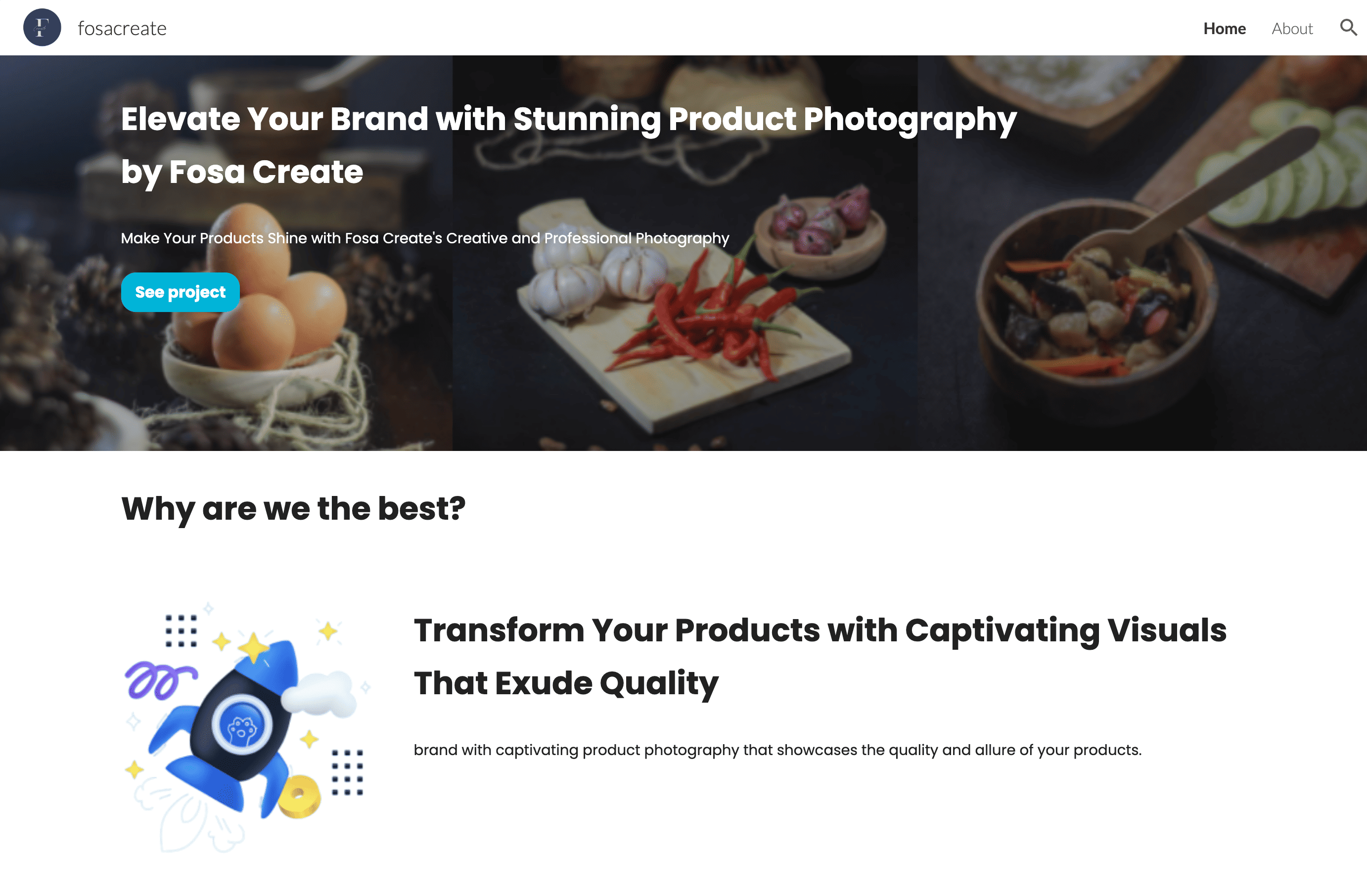 Fosa Create – Visual Branding Produk UMKM Melalui Fotografi Unggul